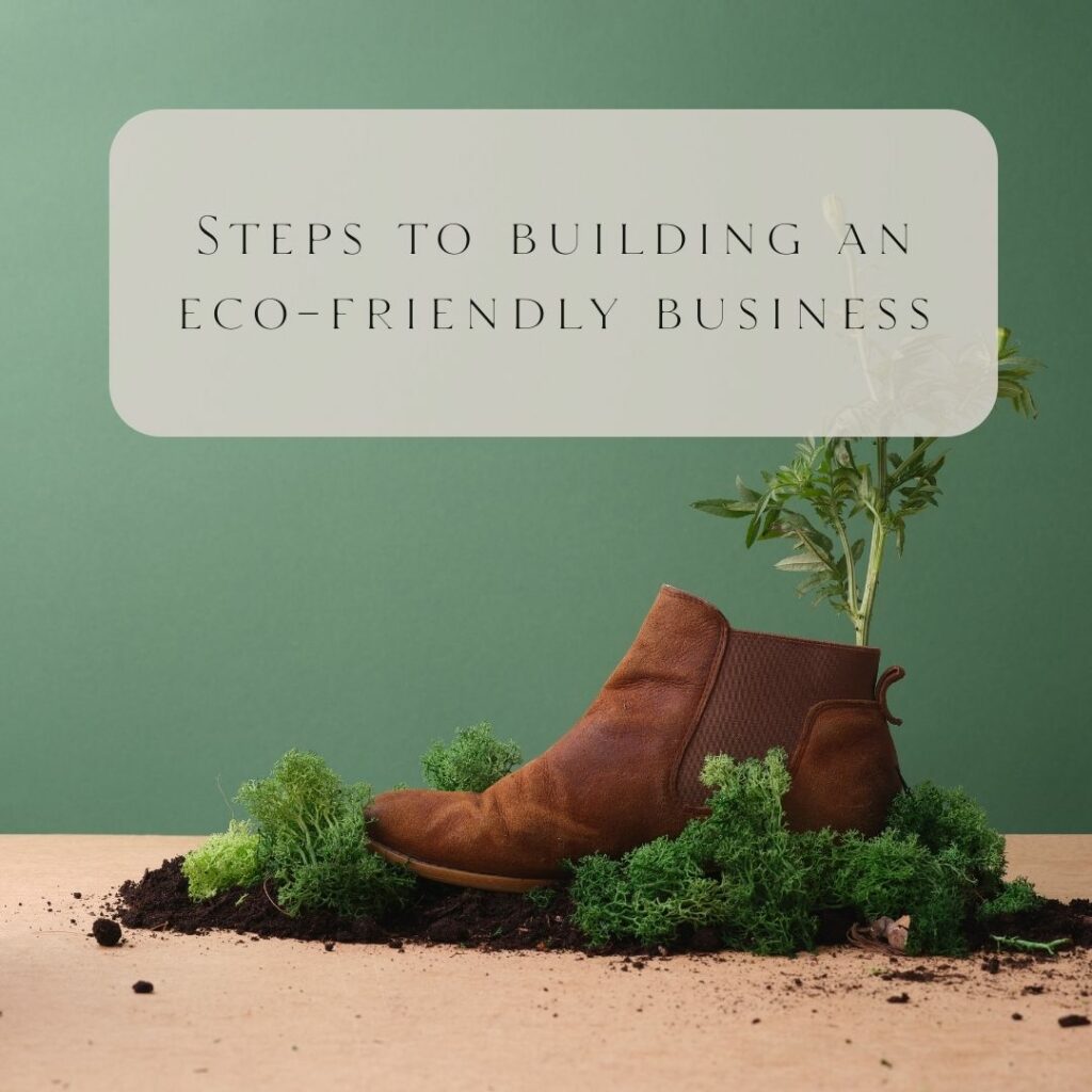 Steps to building an eco-friendly business